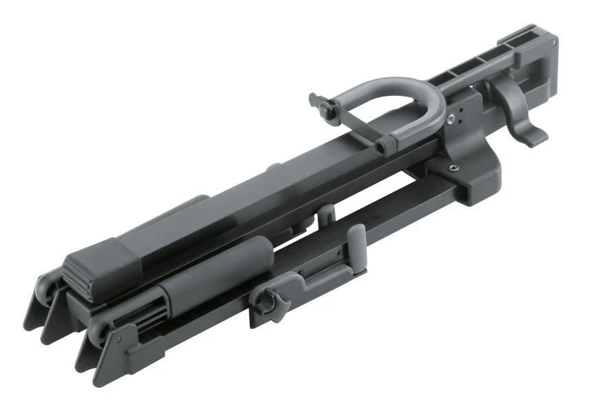 K&M Aluminum Folding Violin Stand with Safety Strap - Image 4