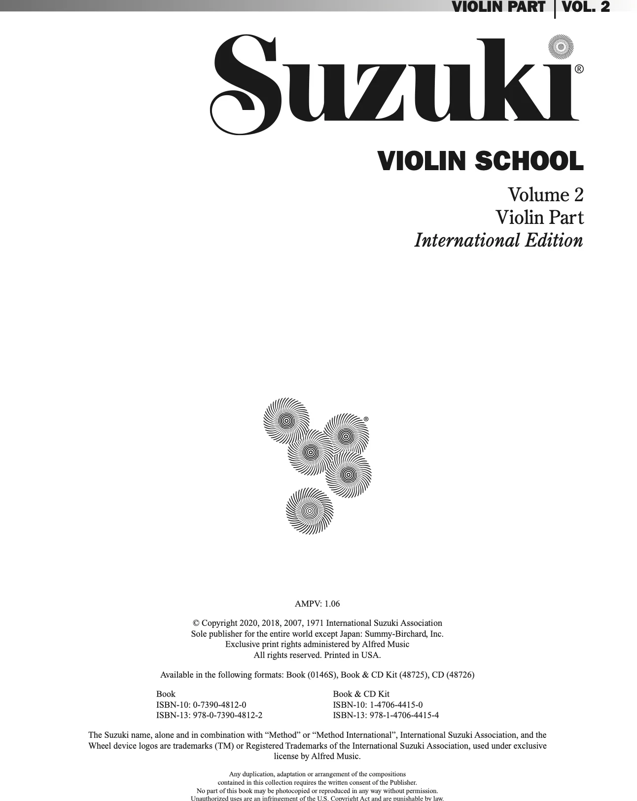 Suzuki Violin School, Vol. 2 (International Edition) - Image 2