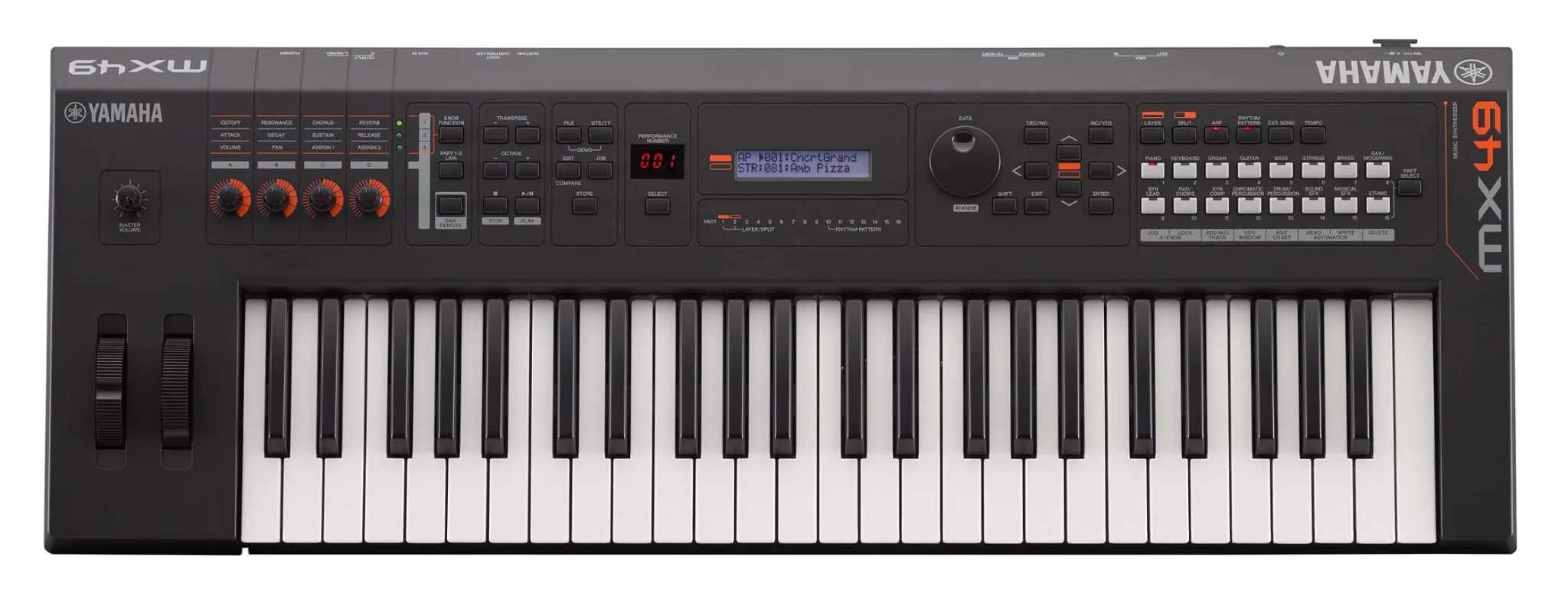 Yamaha MX Series Synthesizer Black
