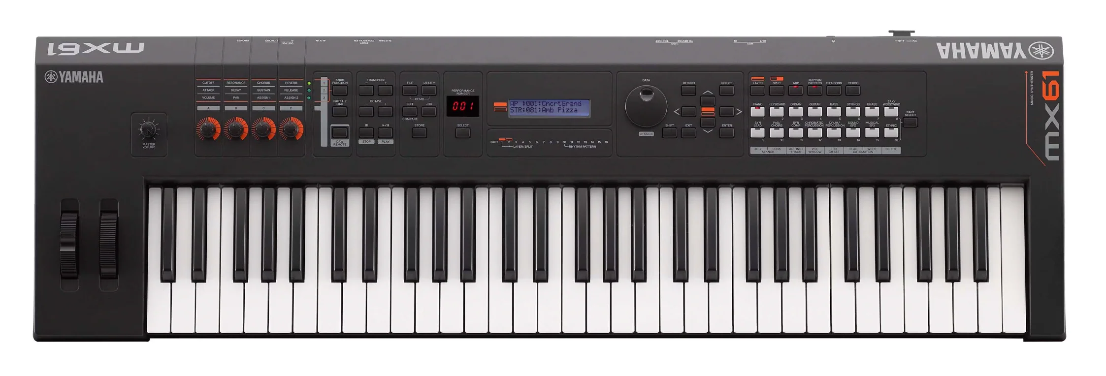 Yamaha MX Series Synthesizer Black - Image 3