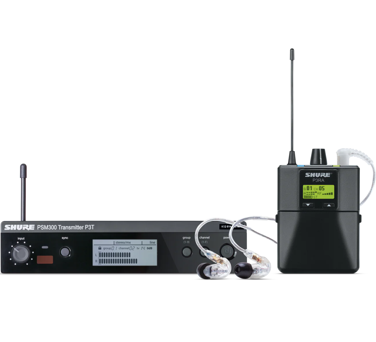 PSM300 Wireless In-Ear System w/SE215-CL