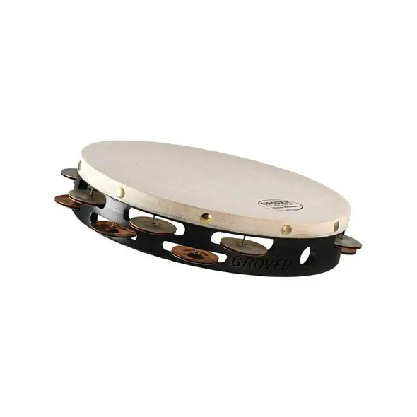 Grover Silver/Bronze Tambourine - 10"