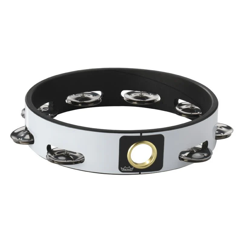 Tambourine Remo Quadura Blanc 8"