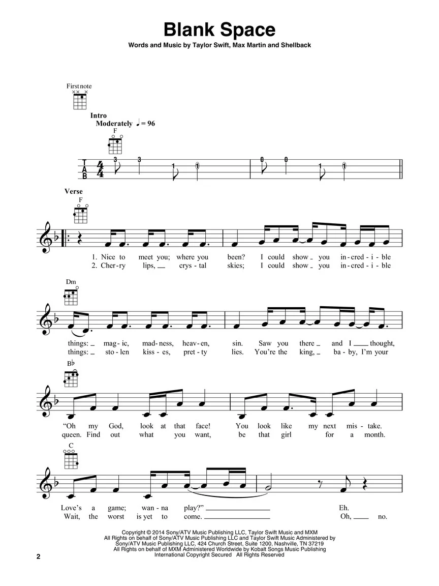 Taylor Swift 2nd Edition, Ukulele Play-Along Vol. 23 - Image 3