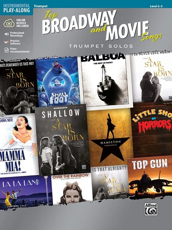 Top Broadway and Movie Songs, Trompette