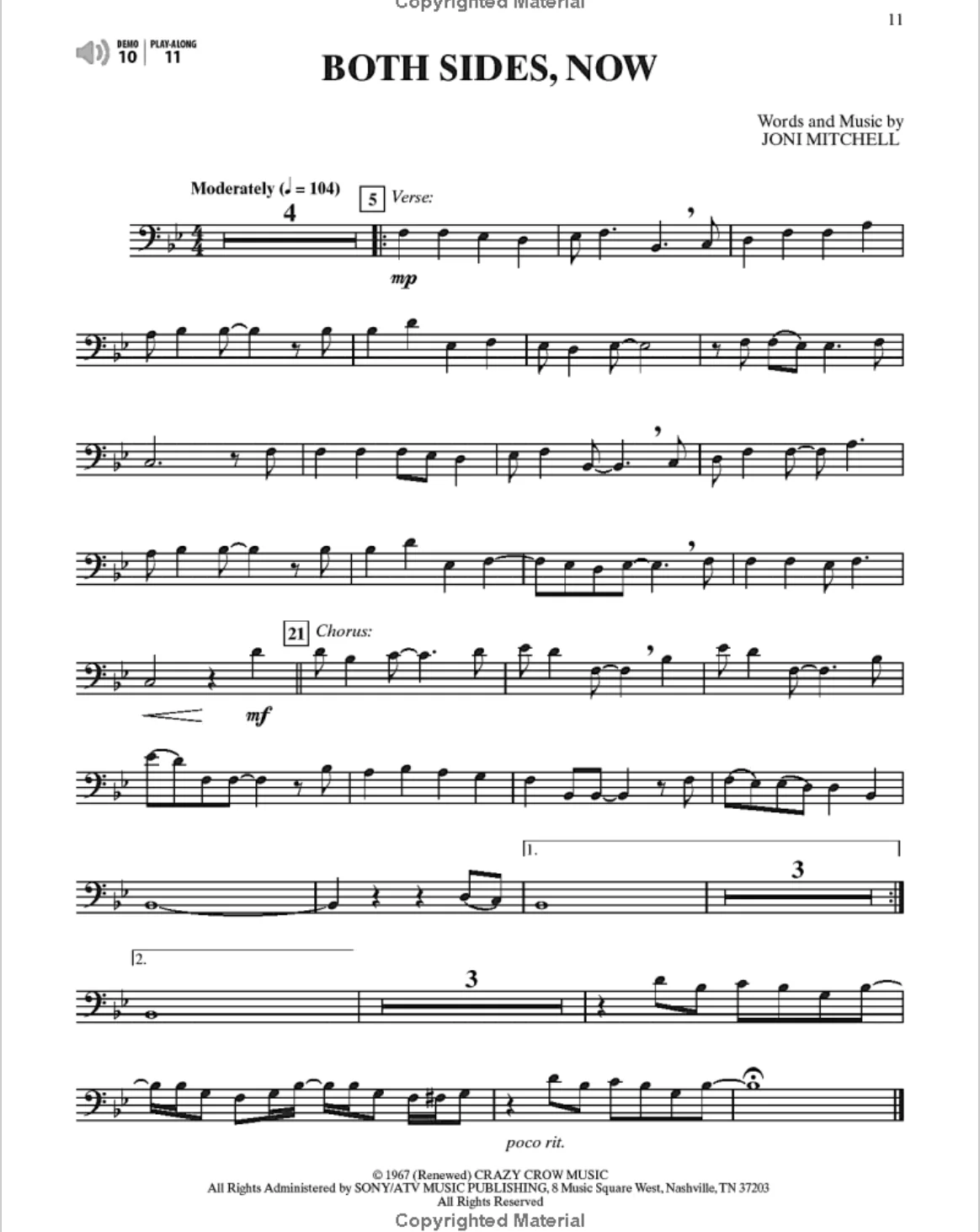Top Hits from TV, Movies & Musicals Instrumental Solos, Trombone - Image 11