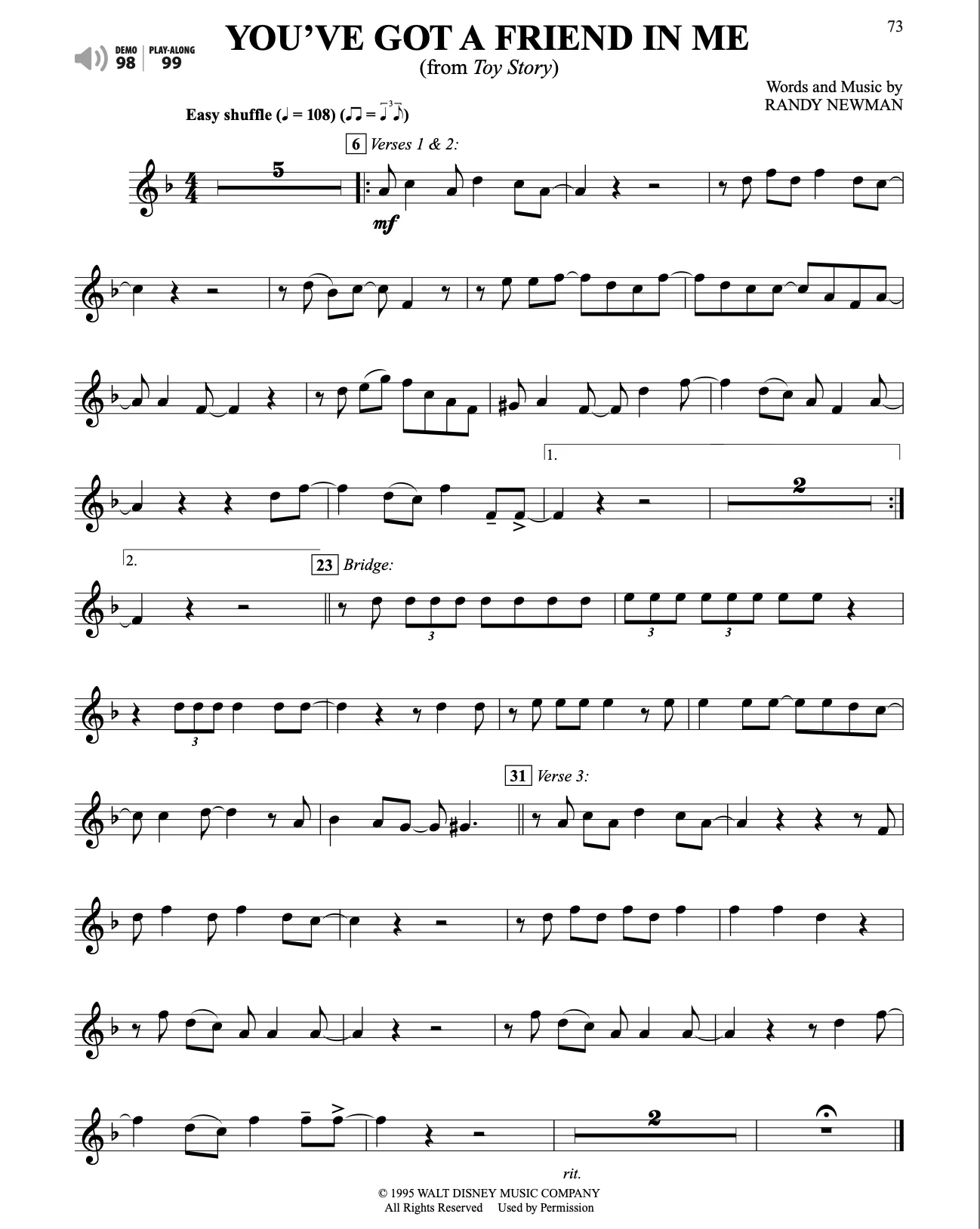 Top Hits from TV, Movies & Musicals Instrumental Solos, Trompette - Image 6