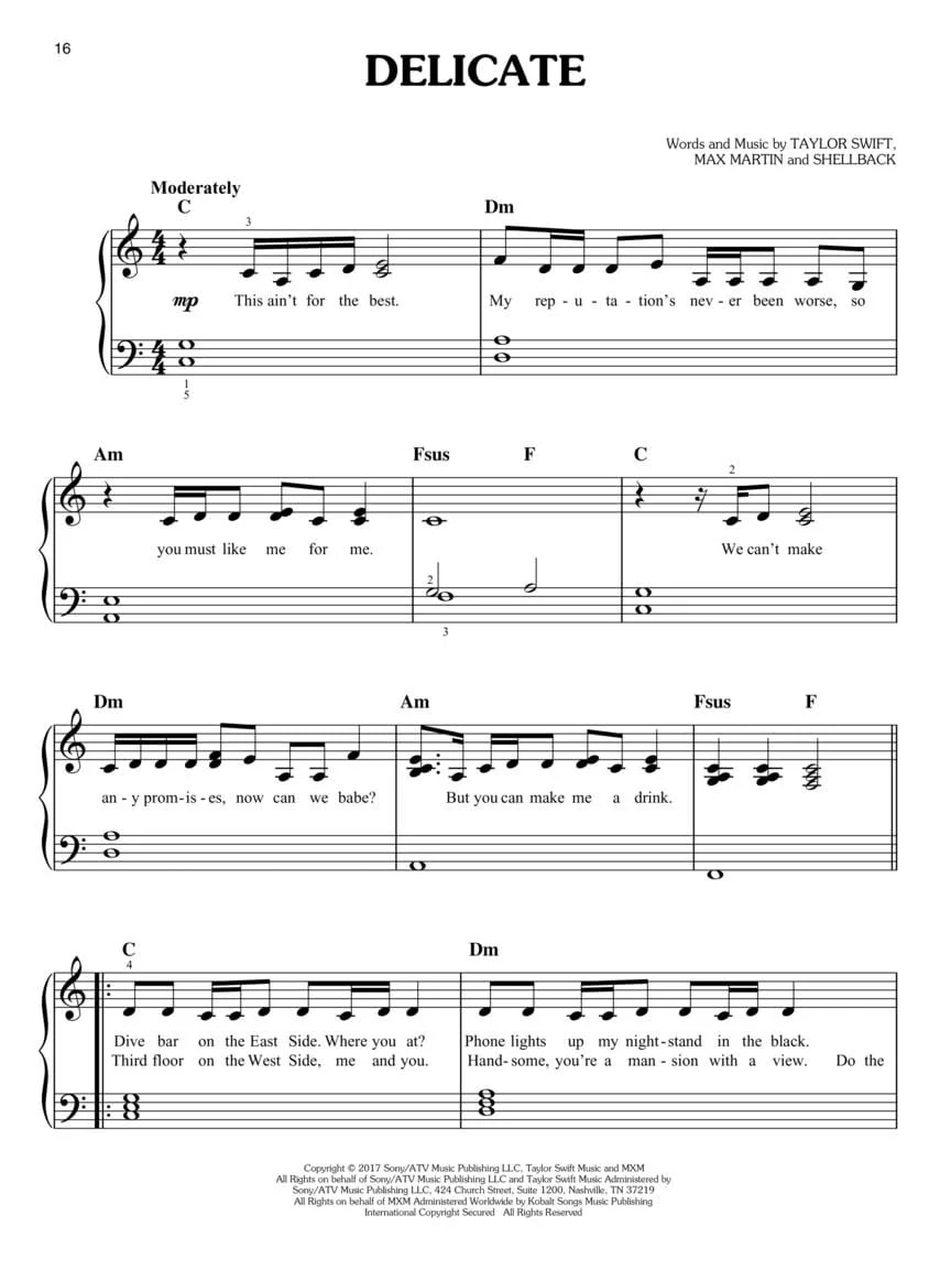Top Hits of 2018 (Easy Piano) - Image 5
