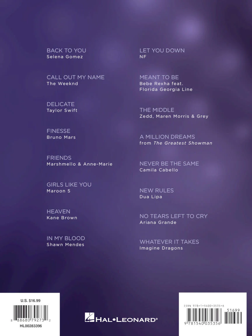 Top Hits of 2018 (Easy Piano) - Image 6