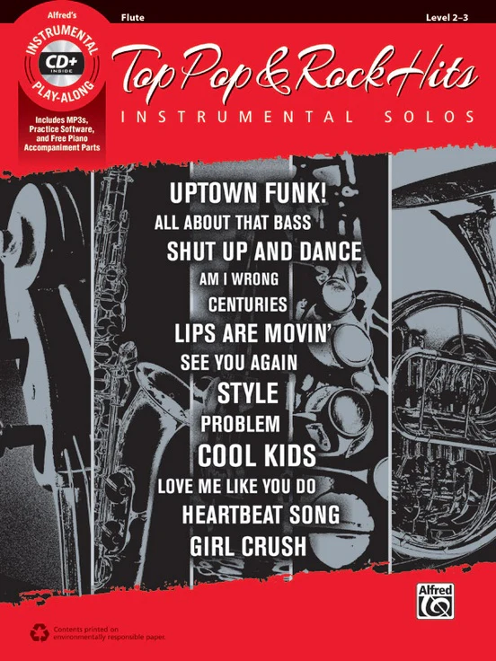 Top Pop & Rock Hits Instrumental Solos, Flute