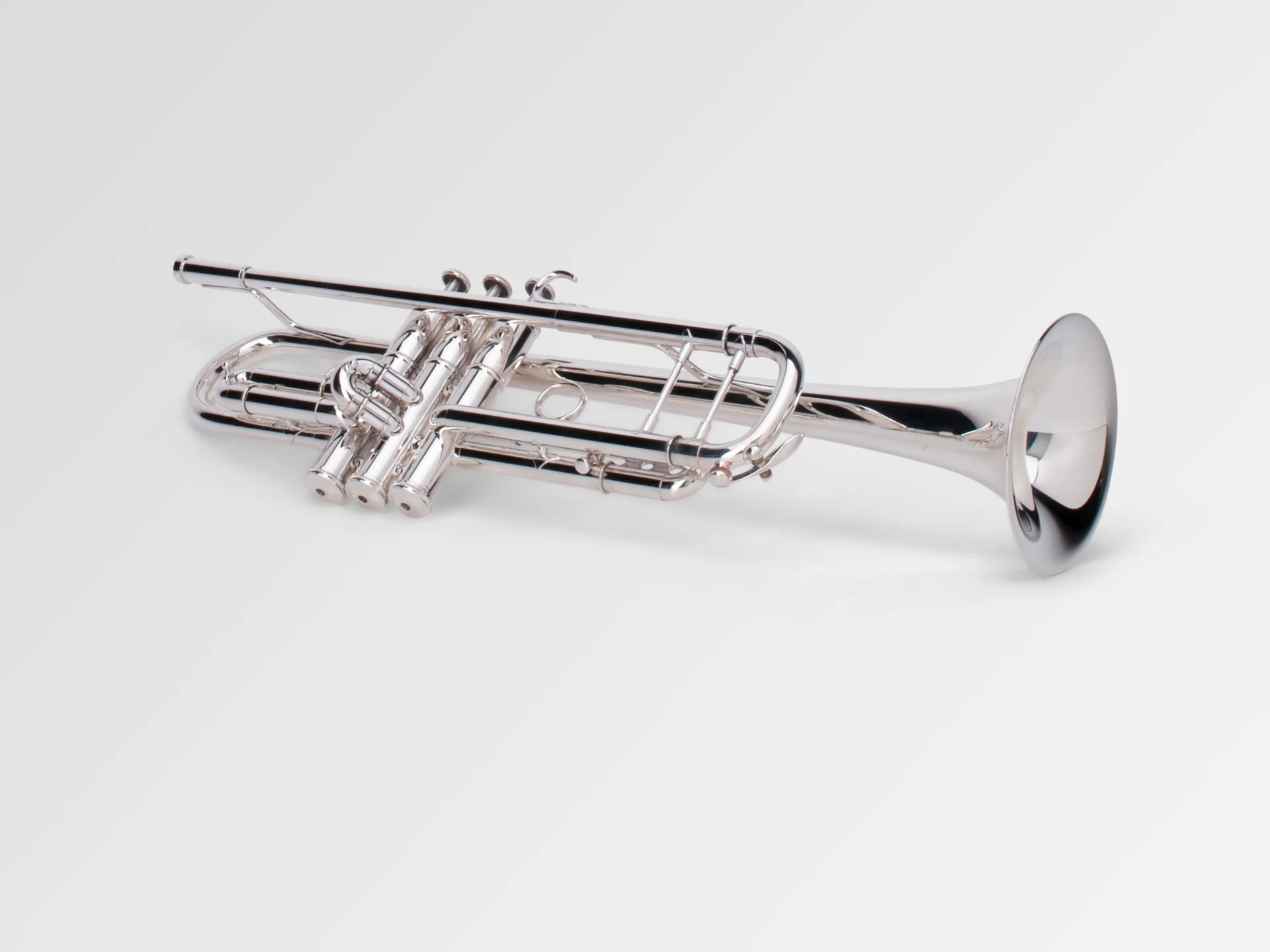Adams A2 Silver Bb Trumpet - Image 5