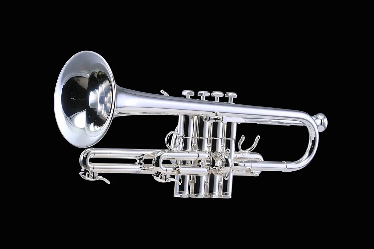Schilke E3L-4 Eb Trumpet - Silver Plated - Image 2