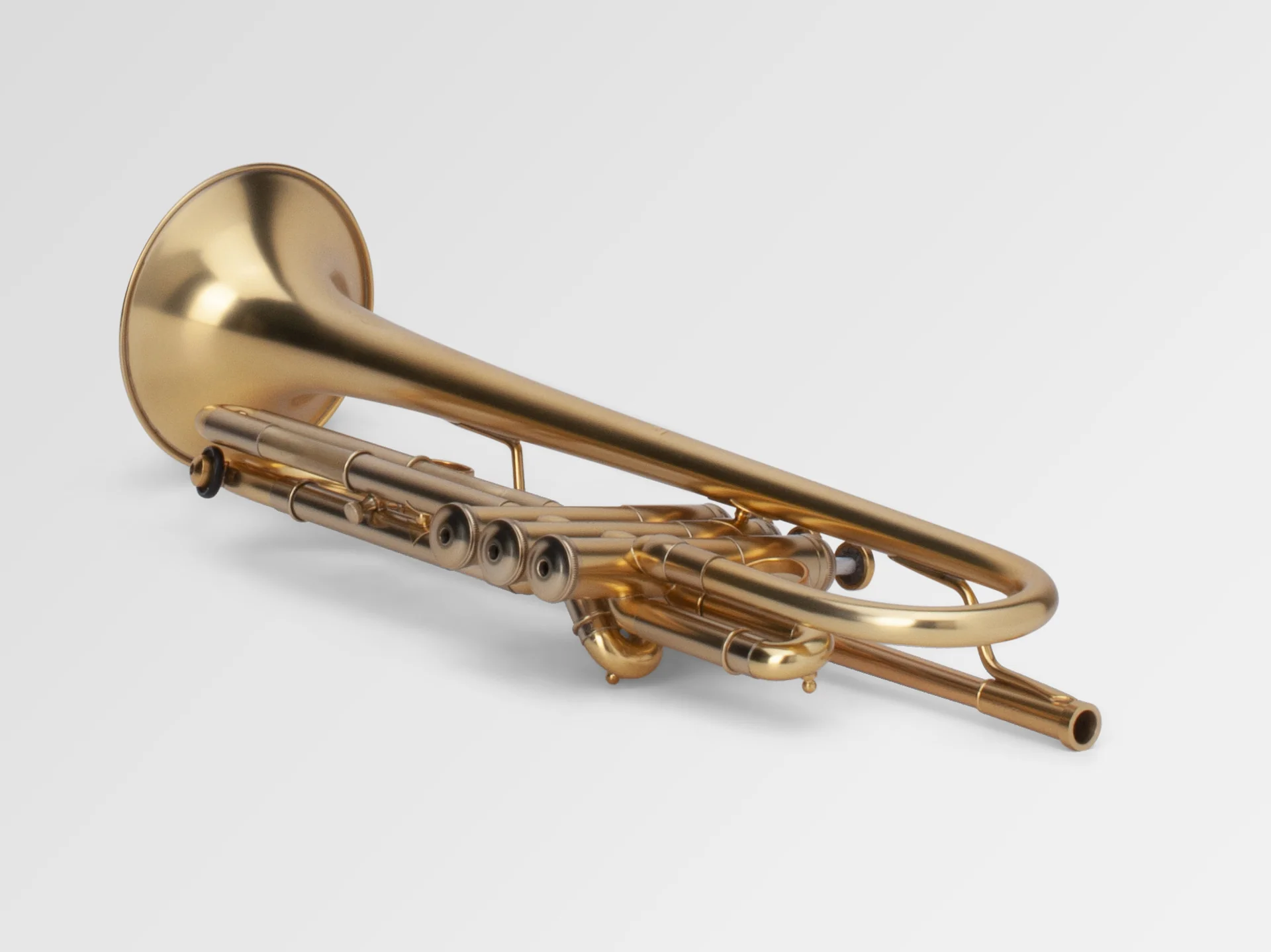 Adams A1 V2 Satin Gold Bb Trumpet - Image 3