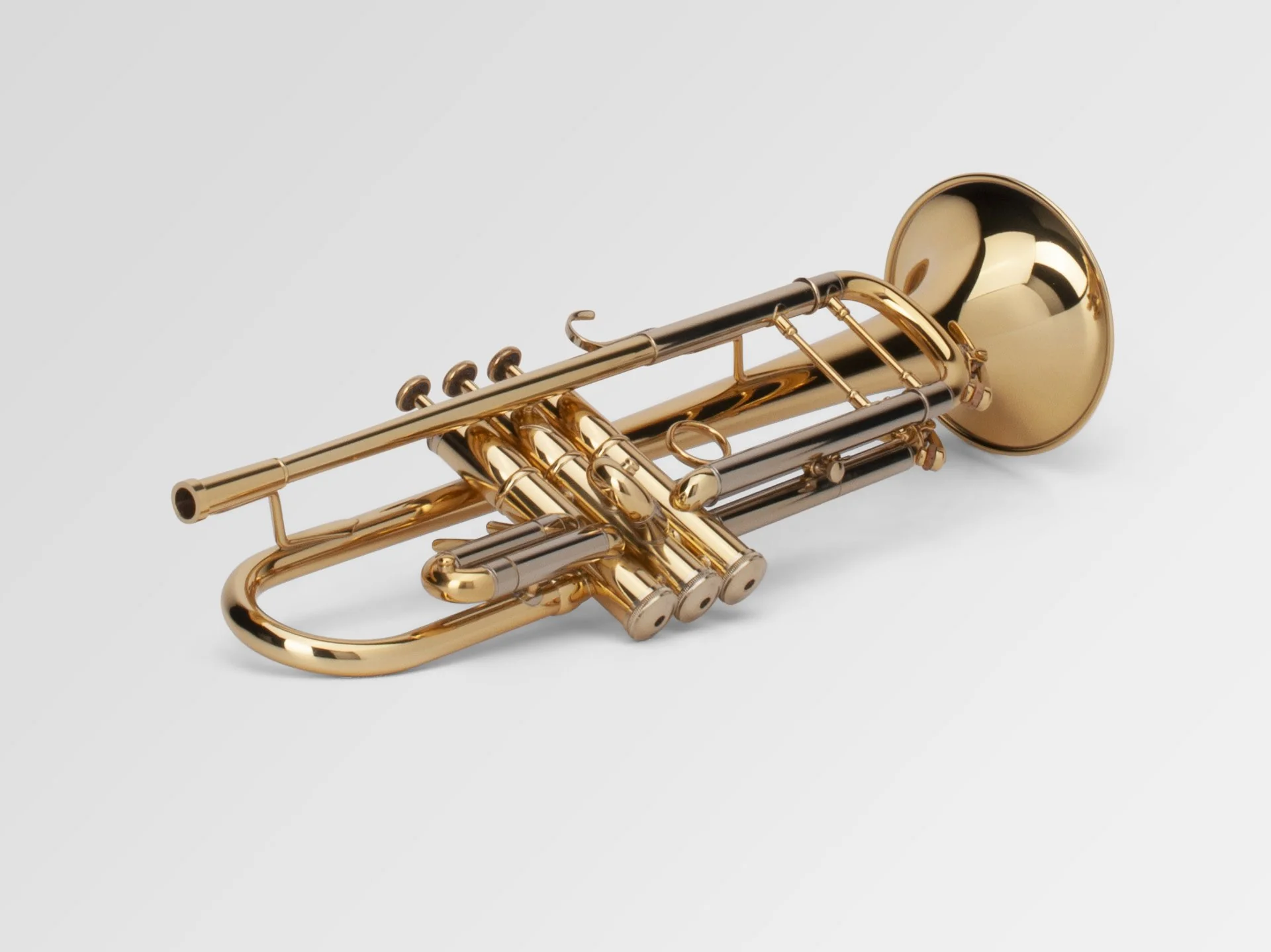 Adams Sonic Bb Trumpet Gold Lacquered - Image 4