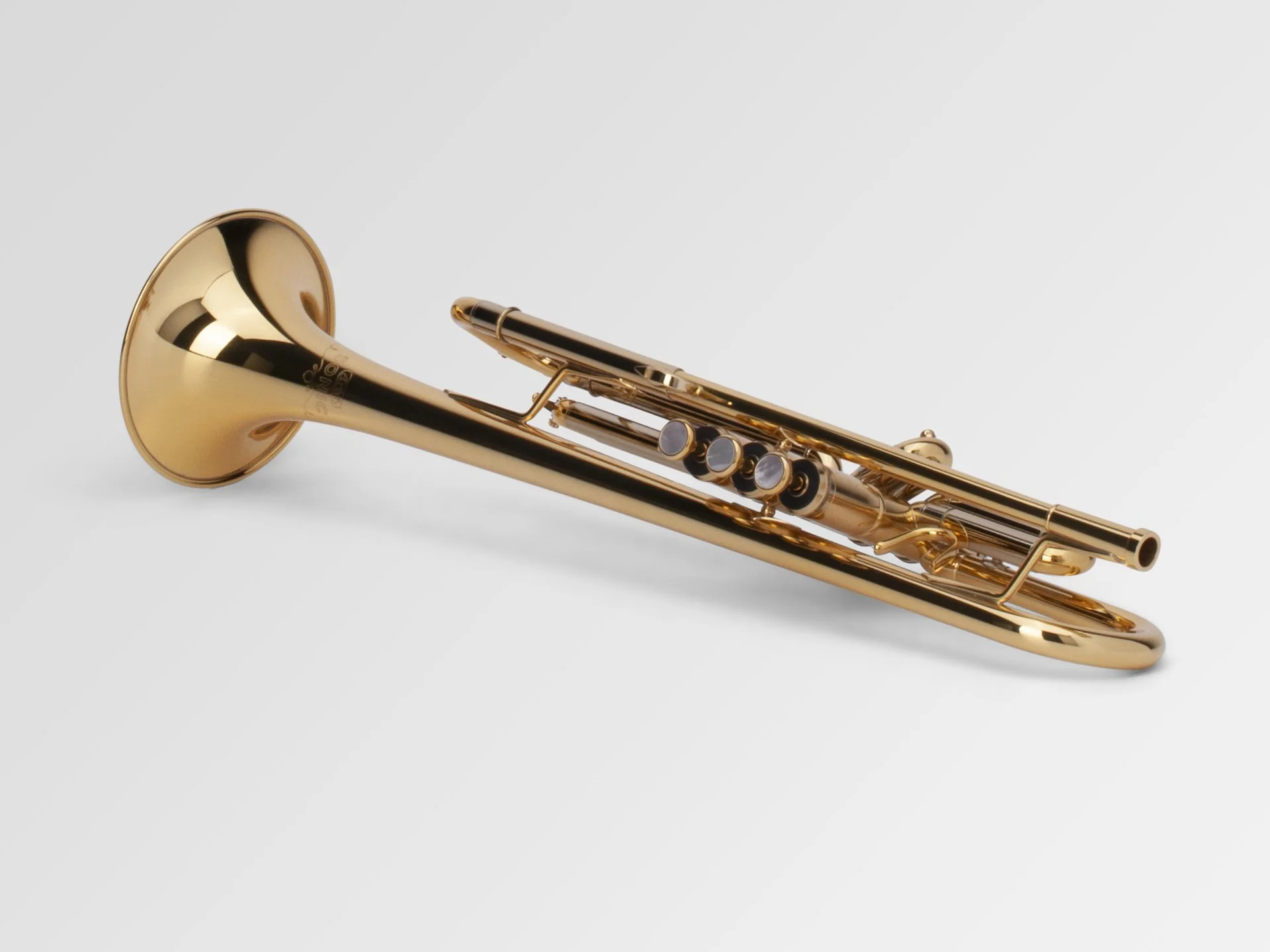 Adams Sonic Bb Trumpet Gold Lacquered - Image 5