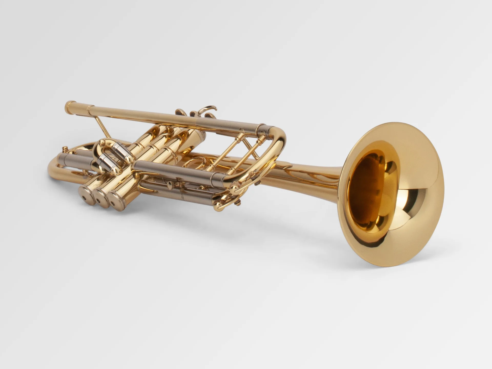 Adams Sonic Bb Trumpet Gold Lacquered - Image 7