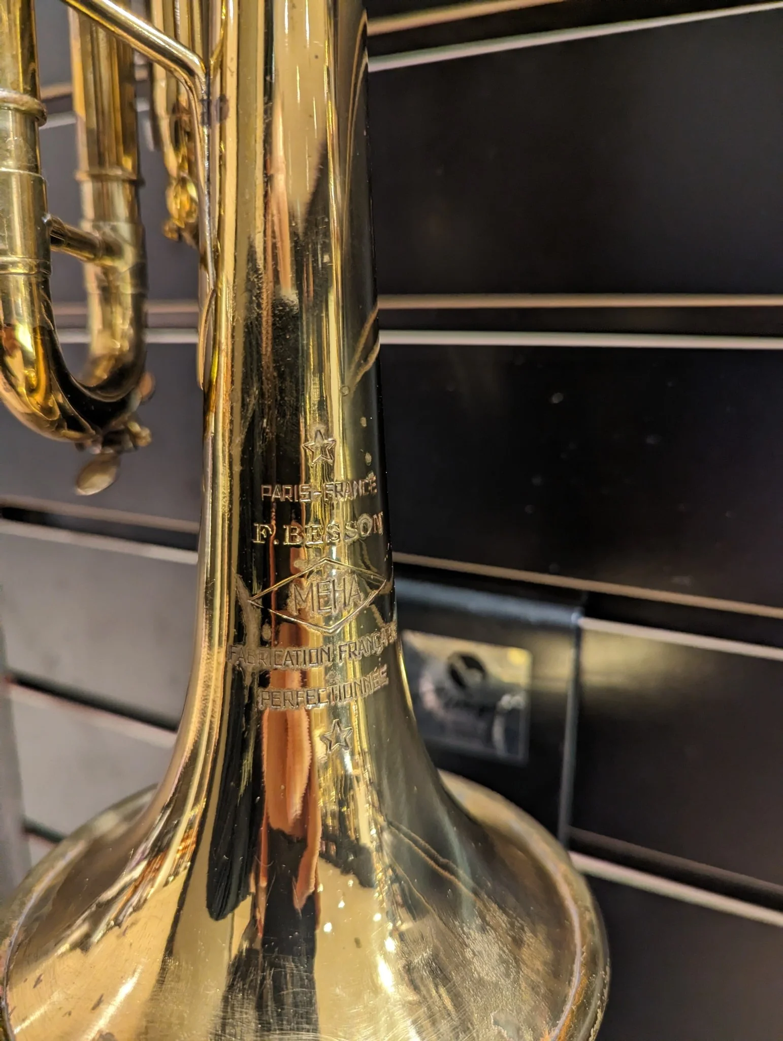 Pre-Owned French Besson MEHA Bb Trumpet - Image 4
