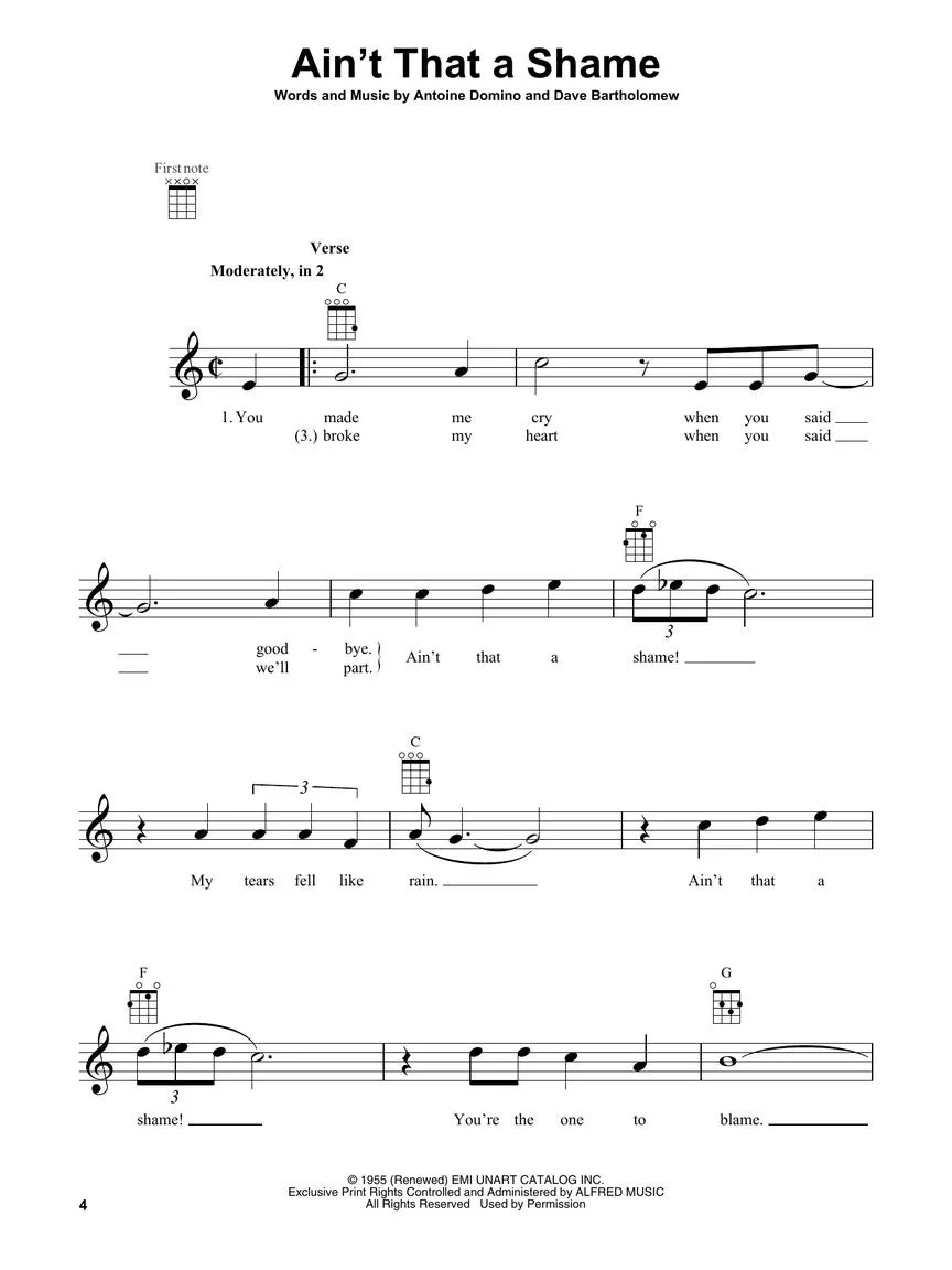 Recueil de chansons de ukulélé à 3 accords - Image 4