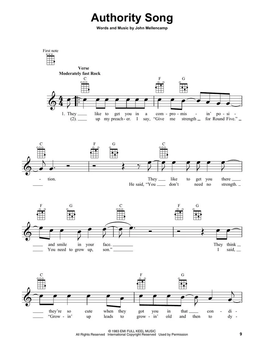 Recueil de chansons de ukulélé à 3 accords - Image 6