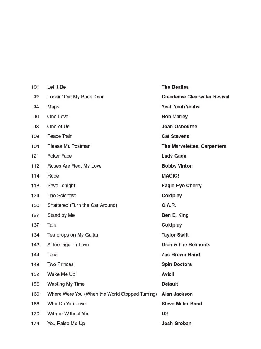The Ukulele 4 Chord Songbook - Image 3