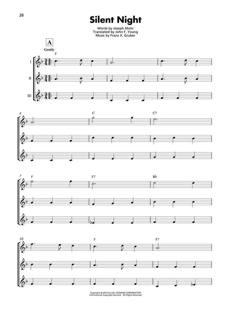 Ukulele Ensemble, Christmas Carols - Image 3