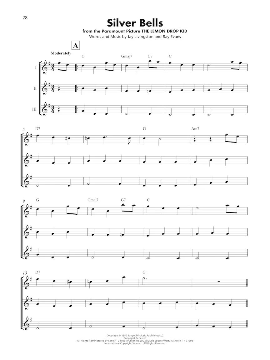 Ukulele Ensemble, Christmas Songs - Image 3