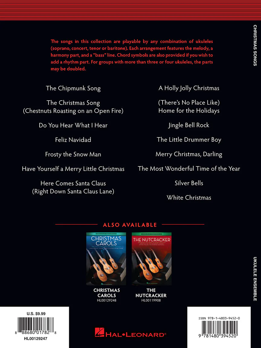 Ukulele Ensemble, Christmas Songs - Image 4