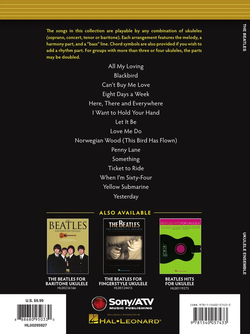 Ukulele Ensemble, The Beatles - Image 6