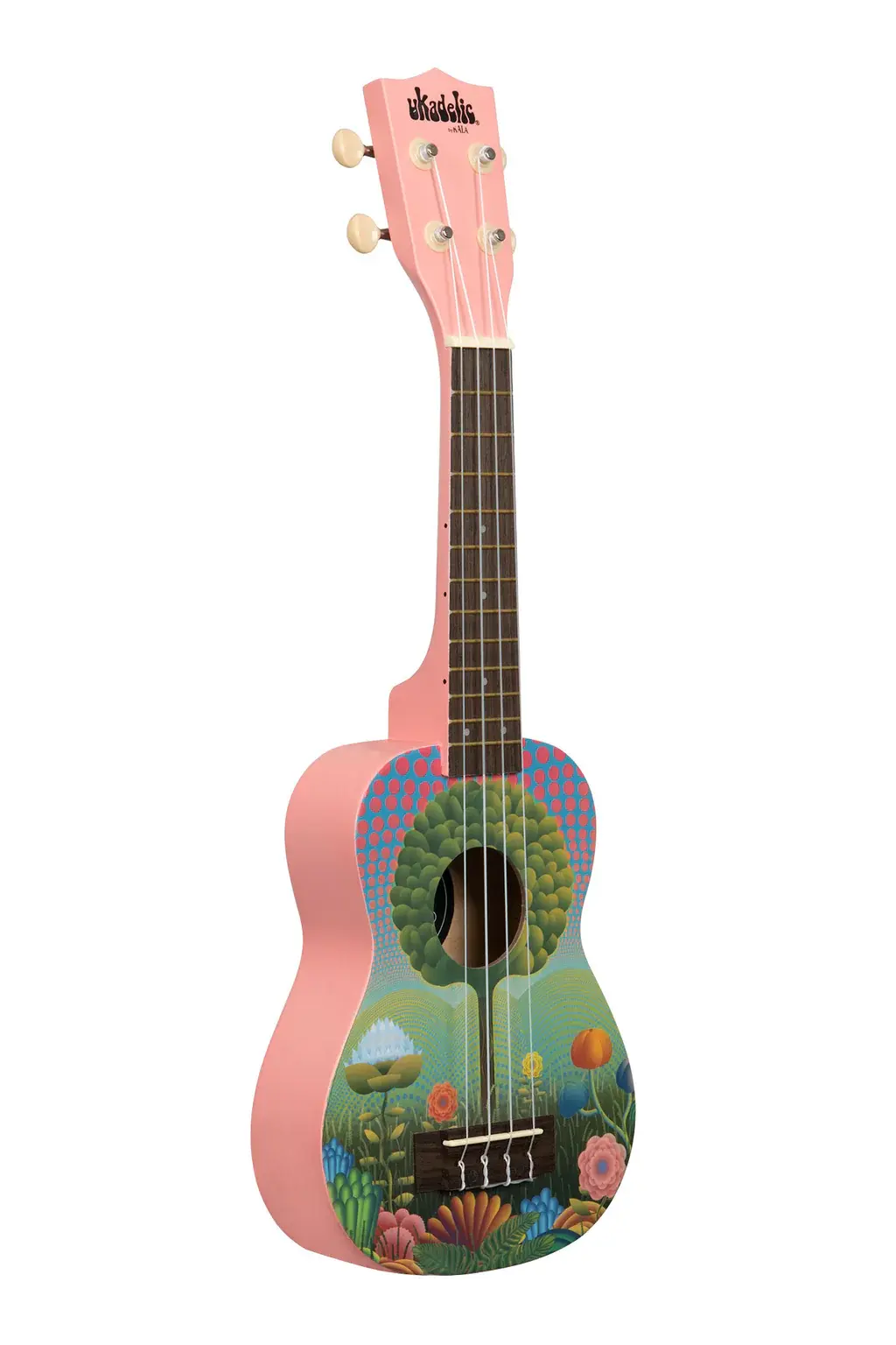 Kala Ukadelic "Graphic Top" Soprano Ukulele - Image 6