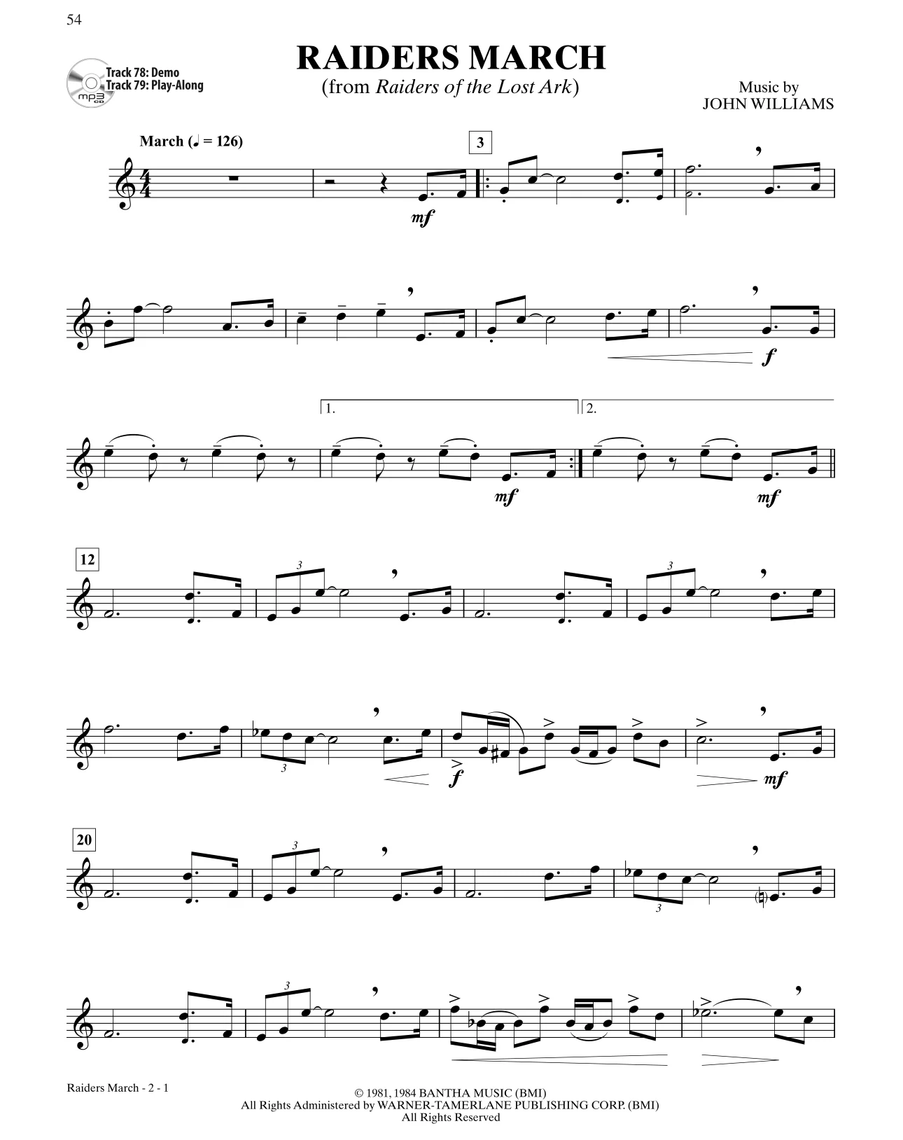 Ultimate Movie Instrumental Solos, Tenor Sax - Image 5