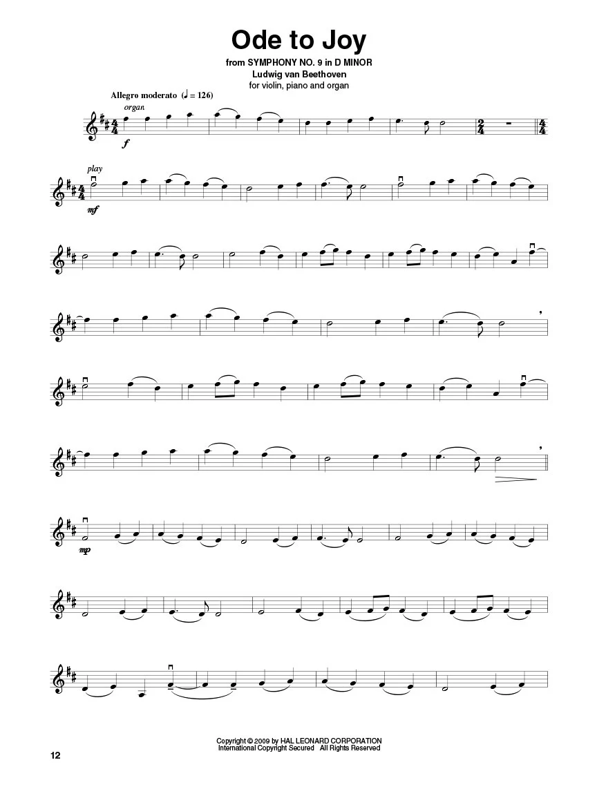 Wedding Classics, Violin Play-Along Vol. 12 - Image 5